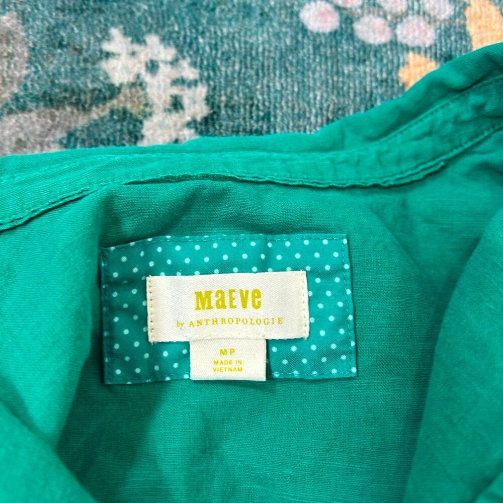 Maeve By Anthropologie Bennet Button-up Shirt Wom… - image 4